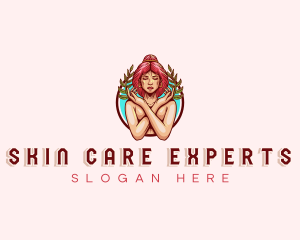 Wellness Beauty Spa logo design