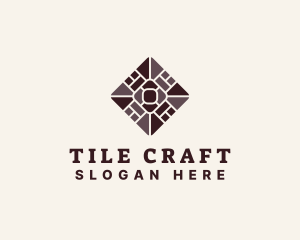 Flooring Tile Pattern logo design