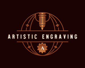 Engraving - Engraving Cutting Tool logo design