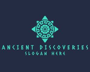 Ancient Aztec Pattern logo design