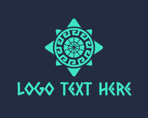 Aztec - Ancient Aztec Pattern logo design