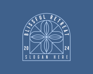 Cross Catholic Retreat logo design