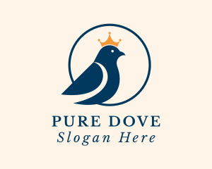 Royal Dove Aviary logo design