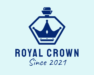 Royal Crown  Perfume  logo design