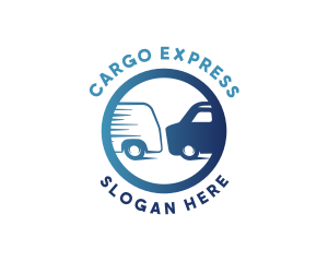 Express Van Logistics logo design