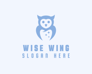 Owl - Owl Dental Tooth logo design