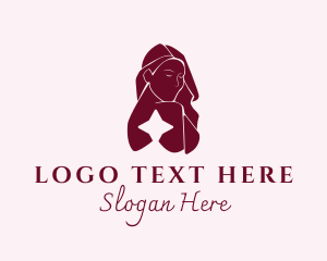 Aesthetic - Beauty Star Woman logo design