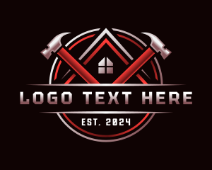 Hammer - Hammer Window Construction logo design