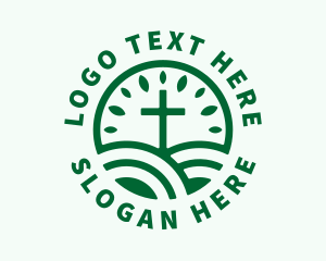Christian - Green Cross Charity logo design