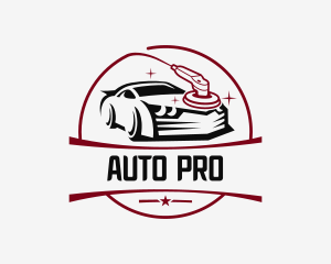 Car Buffing Polisher Logo