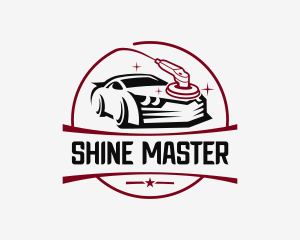 Polishing - Car Buffing Polisher logo design