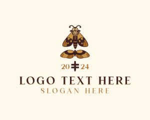 Moth - Moth Bug Insect logo design