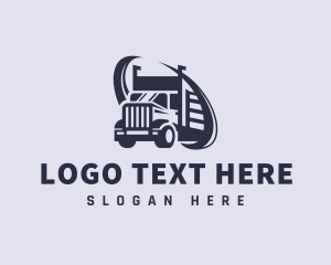 Truck - Express Truck Logistics logo design