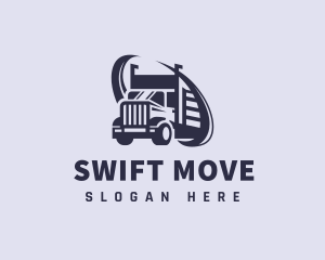 Move - Express Truck Logistics logo design