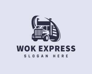 Express Truck Logistics logo design