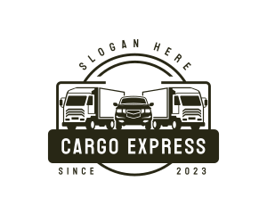 Cargo - Cargo Distribution Truck logo design