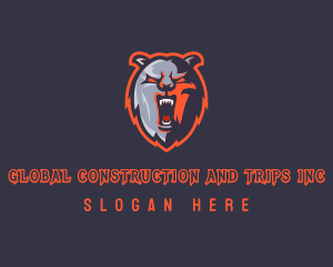 Bear - Wild Grizzly Bear logo design