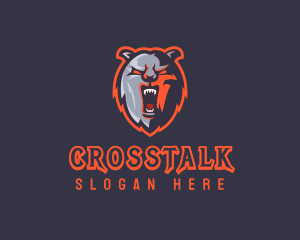 Team - Wild Grizzly Bear logo design