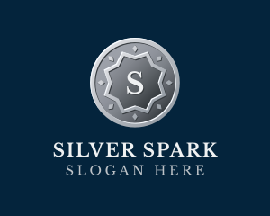 Silver Coin Letter logo design