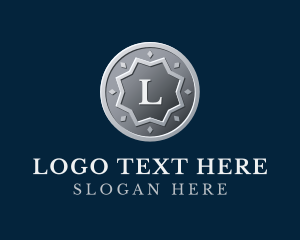 Cryptocurrency - Silver Coin Letter logo design