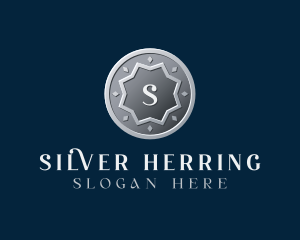 Silver Coin Letter logo design