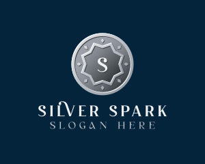 Silver Coin Letter logo design