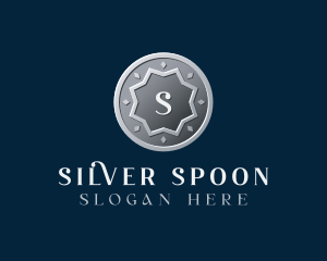 Silver Coin Letter logo design