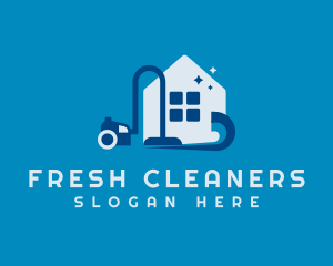 Home Vacuum Cleaner logo design