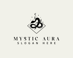 Mystical Viper Snake logo design