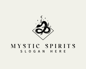 Mystical Viper Snake logo design