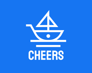 Seafarer - Sail Fishing Boat logo design