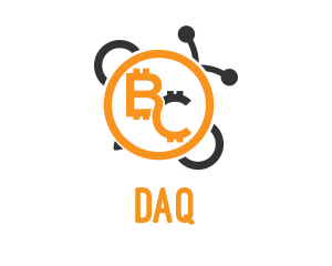 Crypto Bitcoin Bee Coin logo design