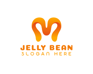 Jelly - Jelly Liquid Letter M logo design