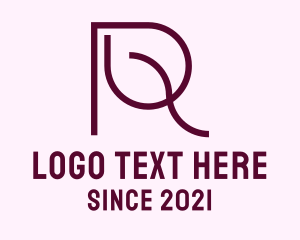 Boutique - Letter R Boutique logo design