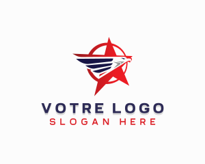 Star - Eagle Star Wings logo design