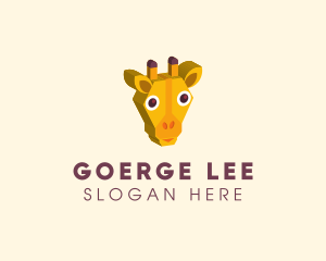Veterinary - Wild Giraffe Zoo logo design
