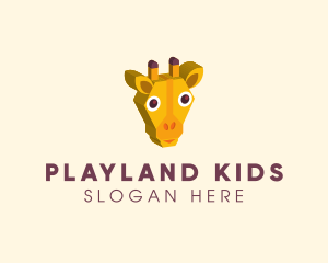 Wild Giraffe Zoo  logo design