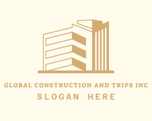 Building Real Estate Construction logo design