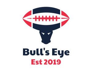 Bull Rugby Team logo design