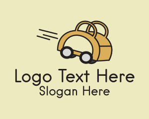 Shop - Fast Shopping Bag logo design