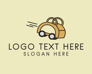 Shoulder-bag - Fast Shopping Bag logo design