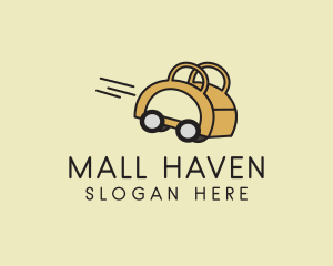 Fast Shopping Bag  logo design