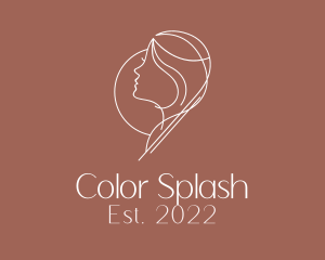 Hairstylist Fashion Salon logo design