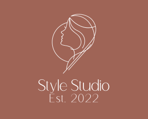 Hairstylist Fashion Salon logo design