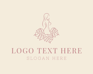 Female - Natural Body Spa logo design