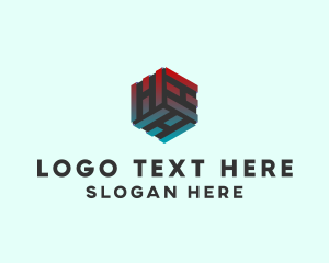 Software Tech Cube logo design