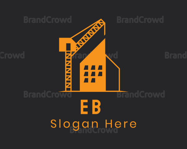 Property Building Crane Logo