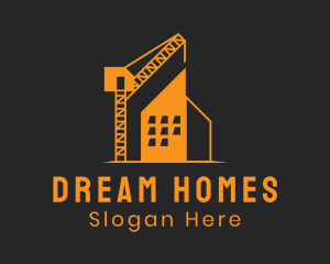 Property Building Crane Logo