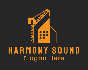 Property Building Crane Logo