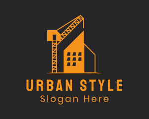 Property Building Crane Logo
